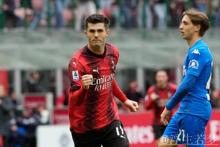 普利西奇双助攻闪耀,新援处子球惊艳,AC米兰2-0获连胜 普利西奇双助攻闪耀,新援处子球惊艳,AC米兰2-0获连胜